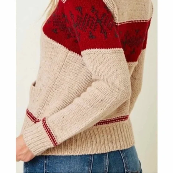 Nordic Sweater Cardigan Womans - Picture 3 of 6